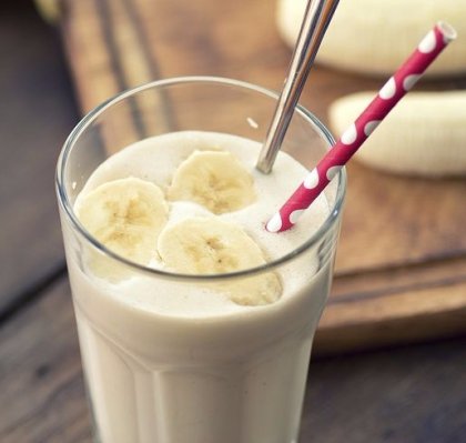 Wintry Warm Banana Smoothie