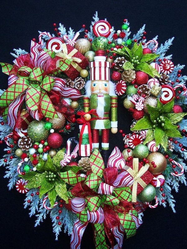 Nutcracker Wreath