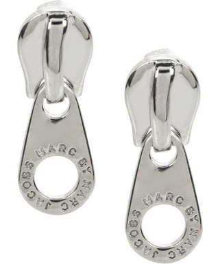 Marc by Marc Jacobs “Zip It” Stud Earrings