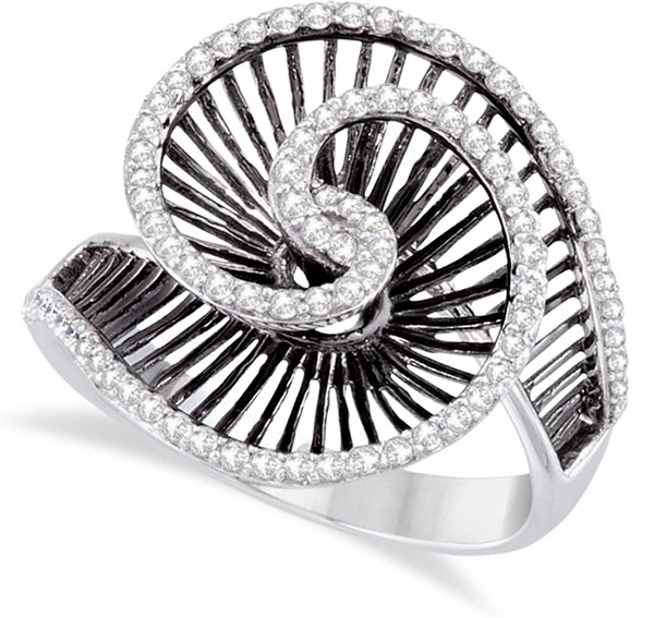 Swirl Cocktail Ring