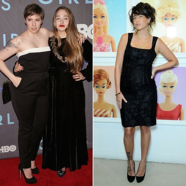 Lena Dunham, Jemima Kirke & Paz De La Huerta