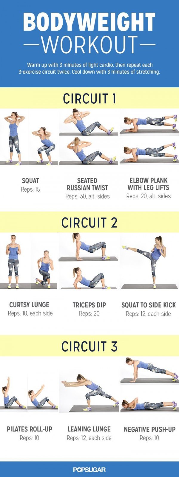 Women's beginner 2025 bodyweight workout