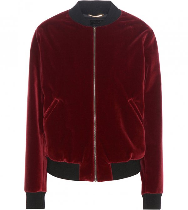 clothing, maroon, outerwear, leather, sleeve,