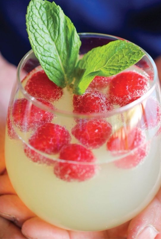 Raspberry Limoncello Prosecco