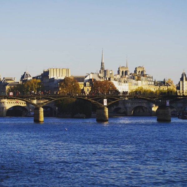 waterway, sky, bridge, river, water,