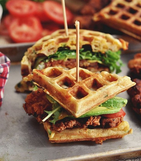 Fried Chicken and Waffle