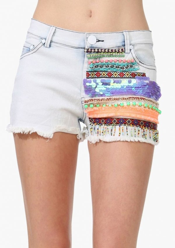 Customized Denim Shorts