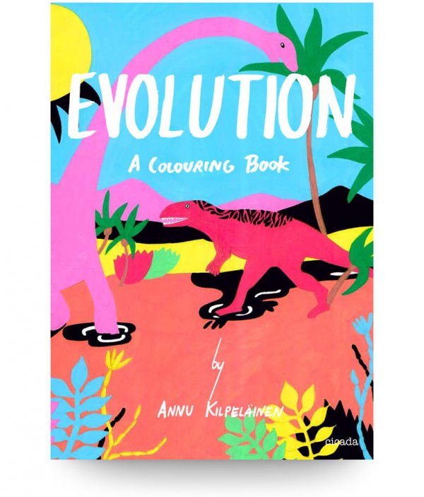 Evolution: a Coloring Book