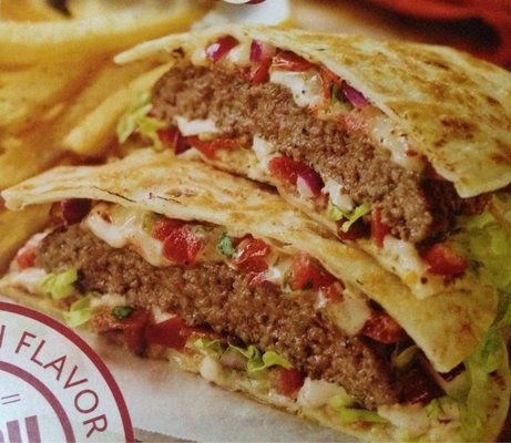 Applebee's Quesadilla Burger