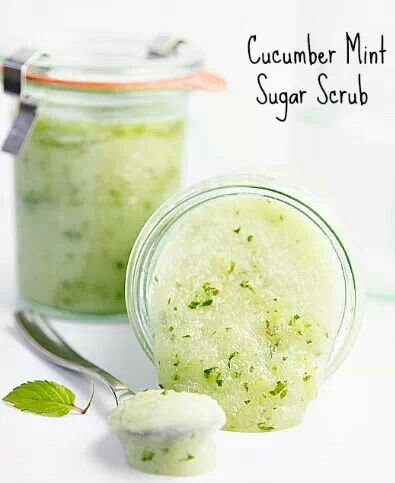 Cucumber Mint Sugar Scrub