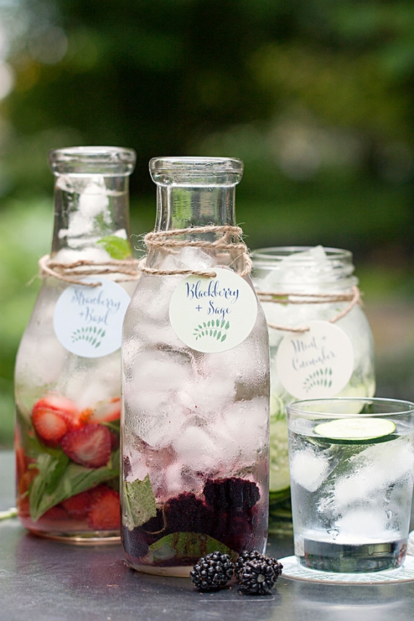 Blackberry and Sage Detox Water