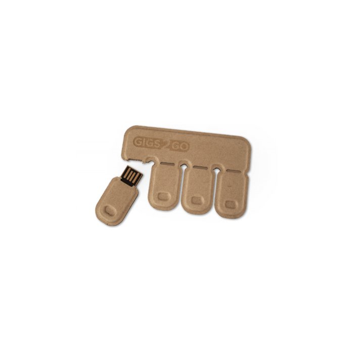 Gigs 2 Go Flash Drive Pack, 16GBx4 (64GB)