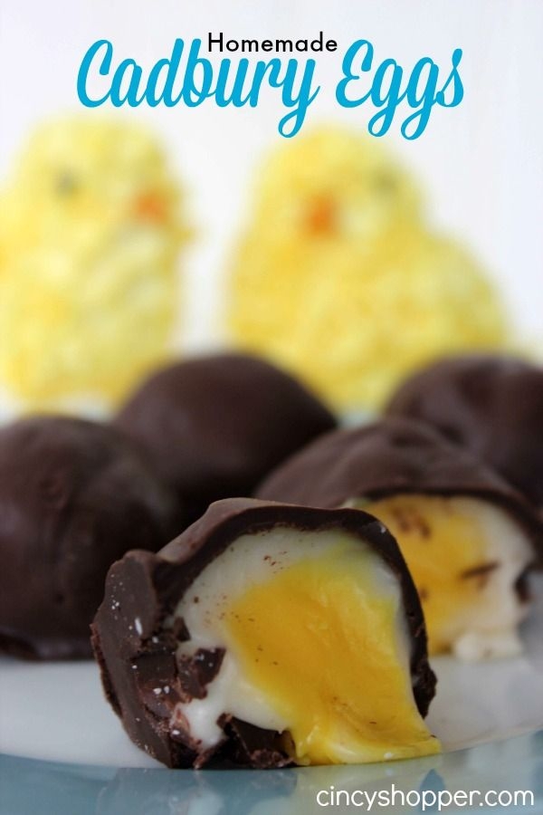 Homemade Cadbury Eggs