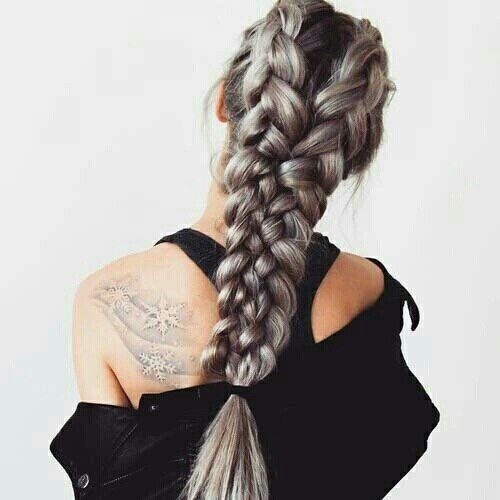 hair, hairstyle, braid, french braid, long hair,