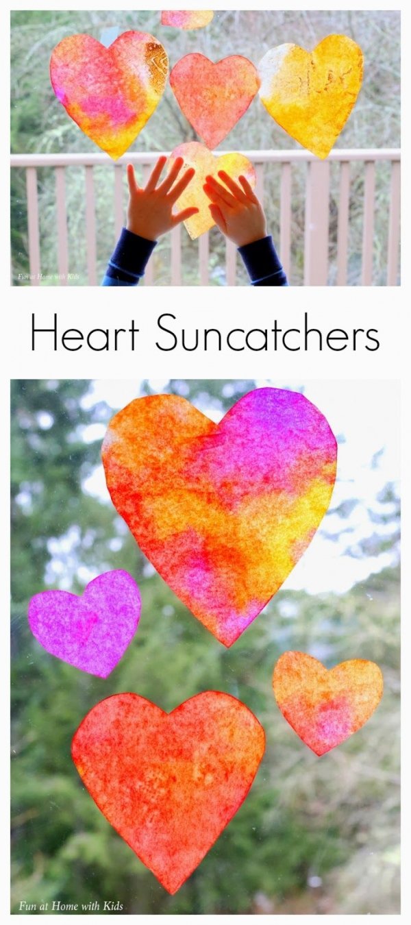 Heart Suncatcher Craft