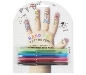 Hand Art Tattoo Pens - Multi