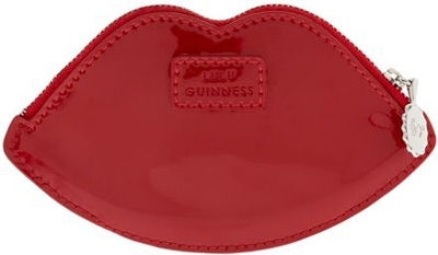 Lulu Guinness Patent Lip Coin Purse