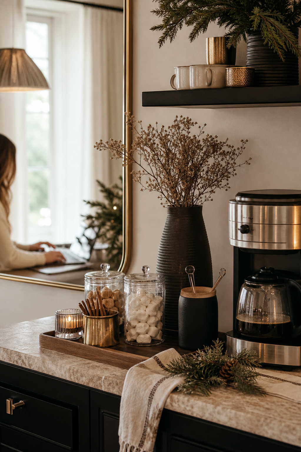 Dollar Store Coffee Bar Ideas for Holidays or Every Day !