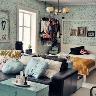 Use Creative Tricks to Decorate Small Spaces and Studios ...