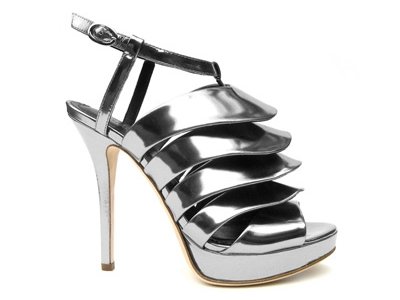 5 Chic Metallic Jerome C. Rousseau Sandals ...