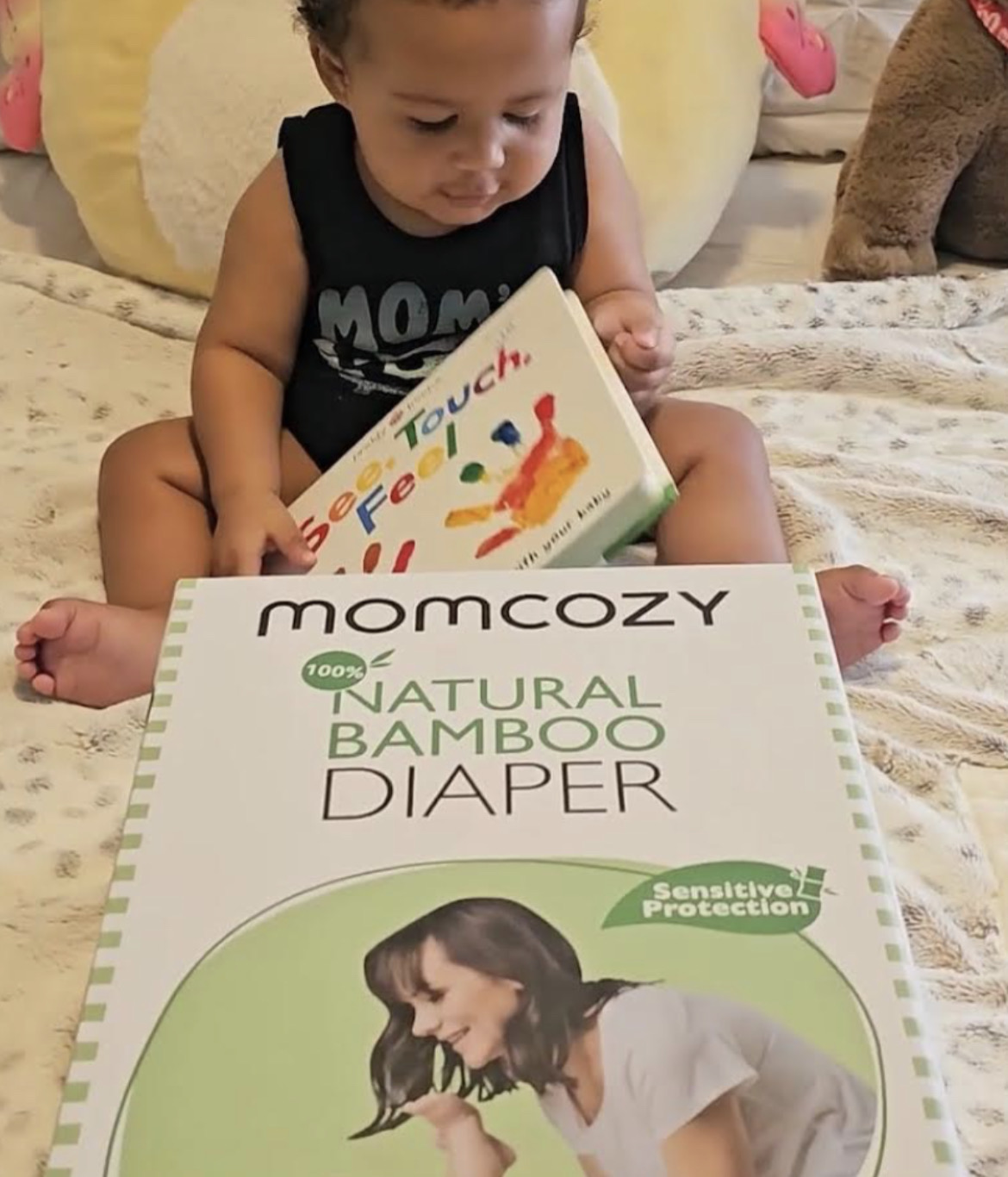 Sensitive Baby Diaper Review: Momcozy Bamboo Diaper