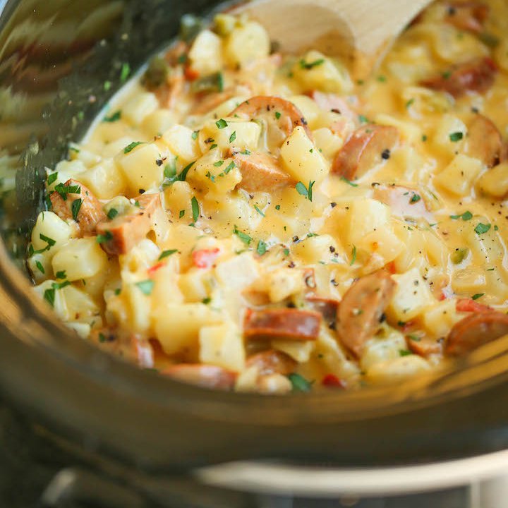 Crock Pot Cheesy Potatoes ...