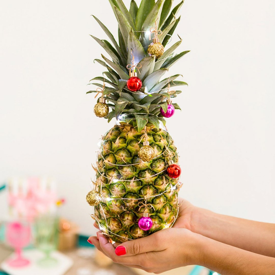 Pineapple Christmas Trees  the Most Unexpected Trend of 2017 ...