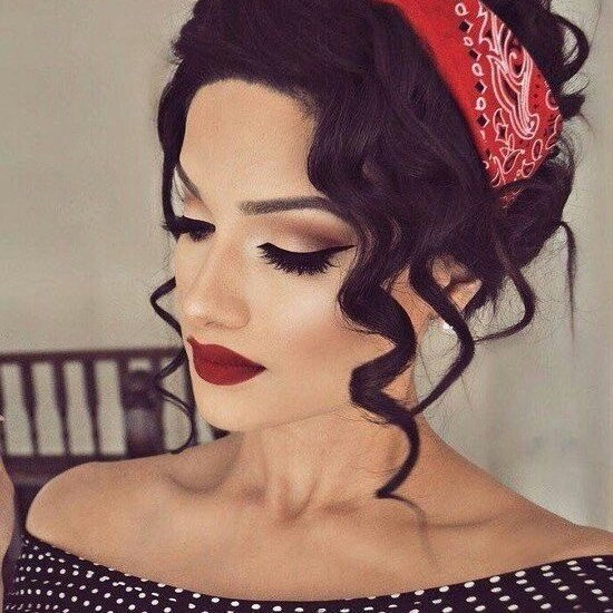 40s pin up hairstyles