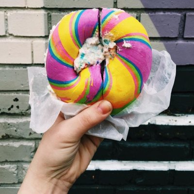 How to Make the Rainbow Bagels You've Seen on Instagram ...