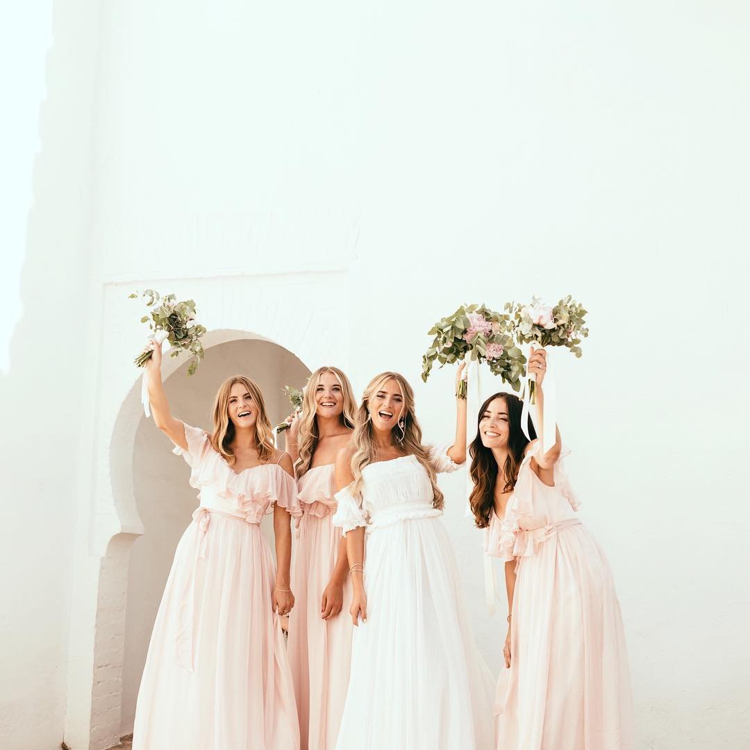 10 Winter Bridesmaid Dresses We Love This Season from AW Bridal - Tidewater  and Tulle | Timeless Modern Wedding Blog with DIY Wedding Ideas