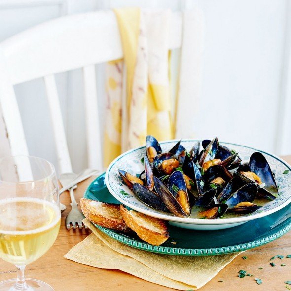 Recipe for Mussels with Tarragon ...