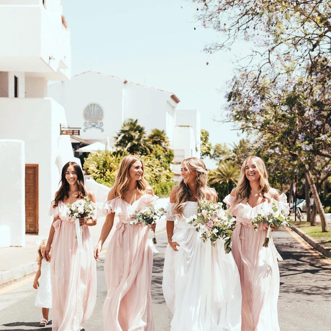 Tickled Pink Bridesmaid Dresses