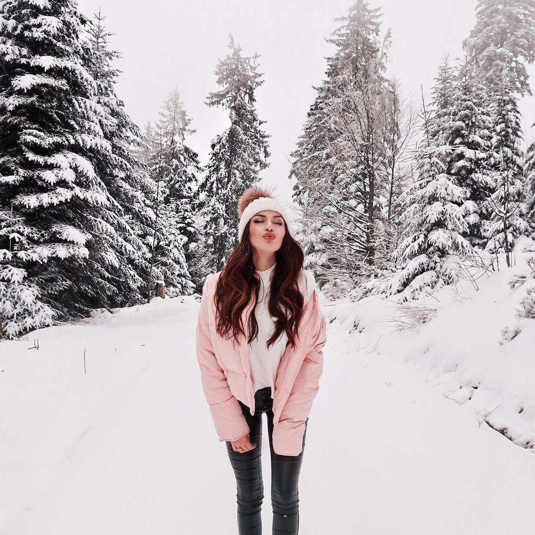 beige white cute aesthetic minimal minimalistic pretty girl snow winter  seasons instagram feed ideas …