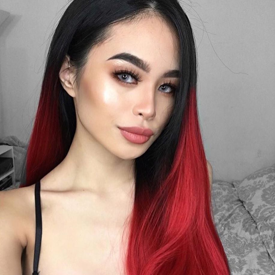 Red Ombré Hair 💋 to Make You Sizzling 💥 as Hot as the Summer Sun ☀️ ...
