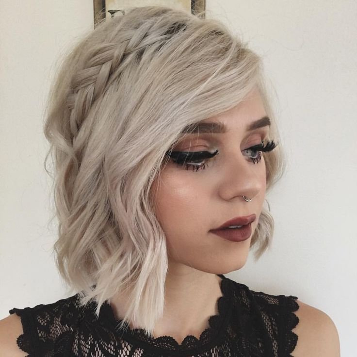 Pretty Prom Hairstyles For Short Hair