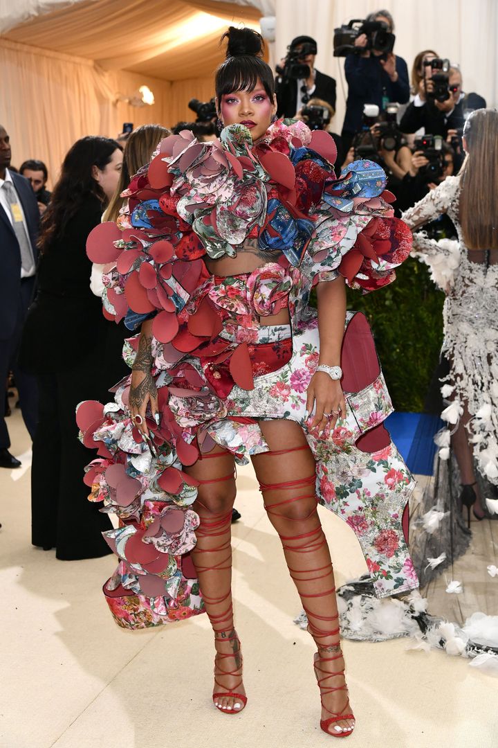 81. Rihanna – Met Gala, 2016
