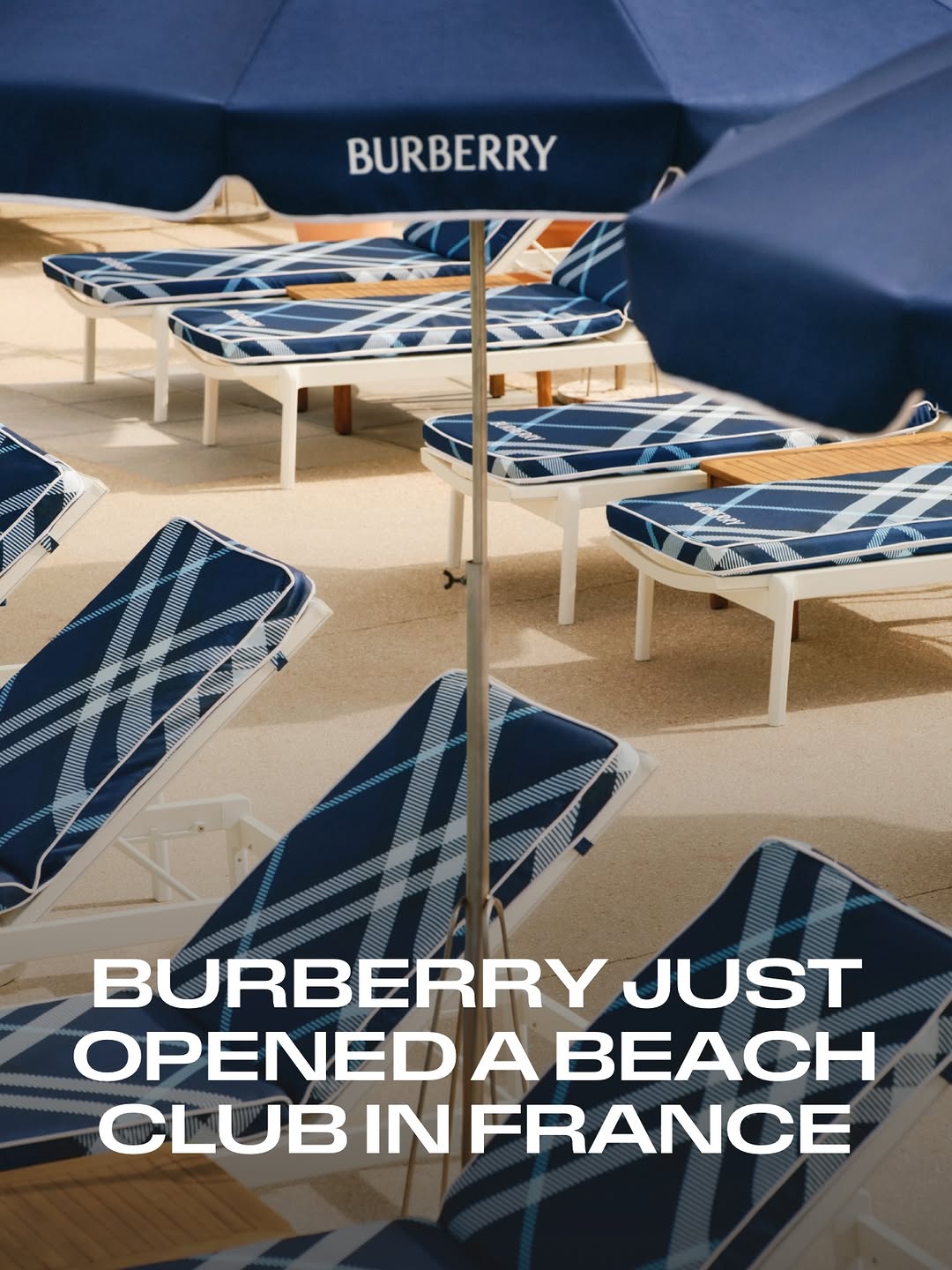 ¿Qué sucede cuando Burberry se encuentra con la costa...?