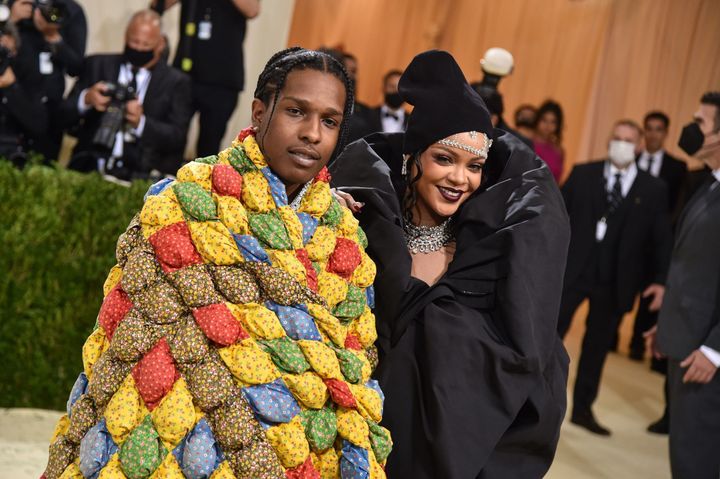 24. Rihanna and A$AP Rocky - Met Gala, 2021