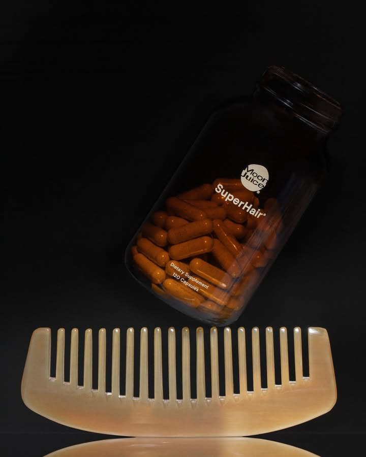 Moon Juices SuperHair Supplement Turns Seasonal Hair Shedding Into Pure Hair Gain