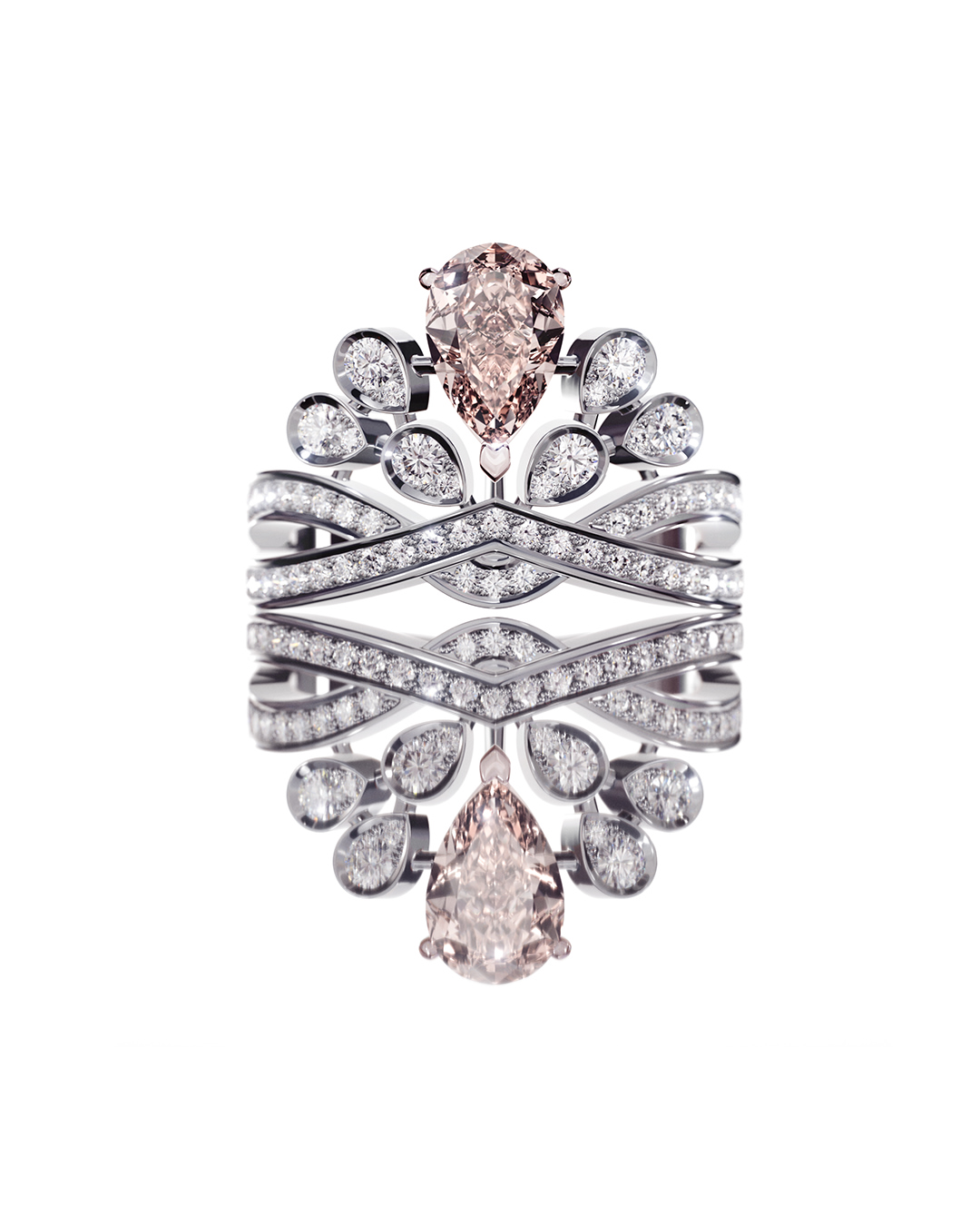 Why Pink Diamonds in the Josphine Aigrette Impriale Are So Special...  