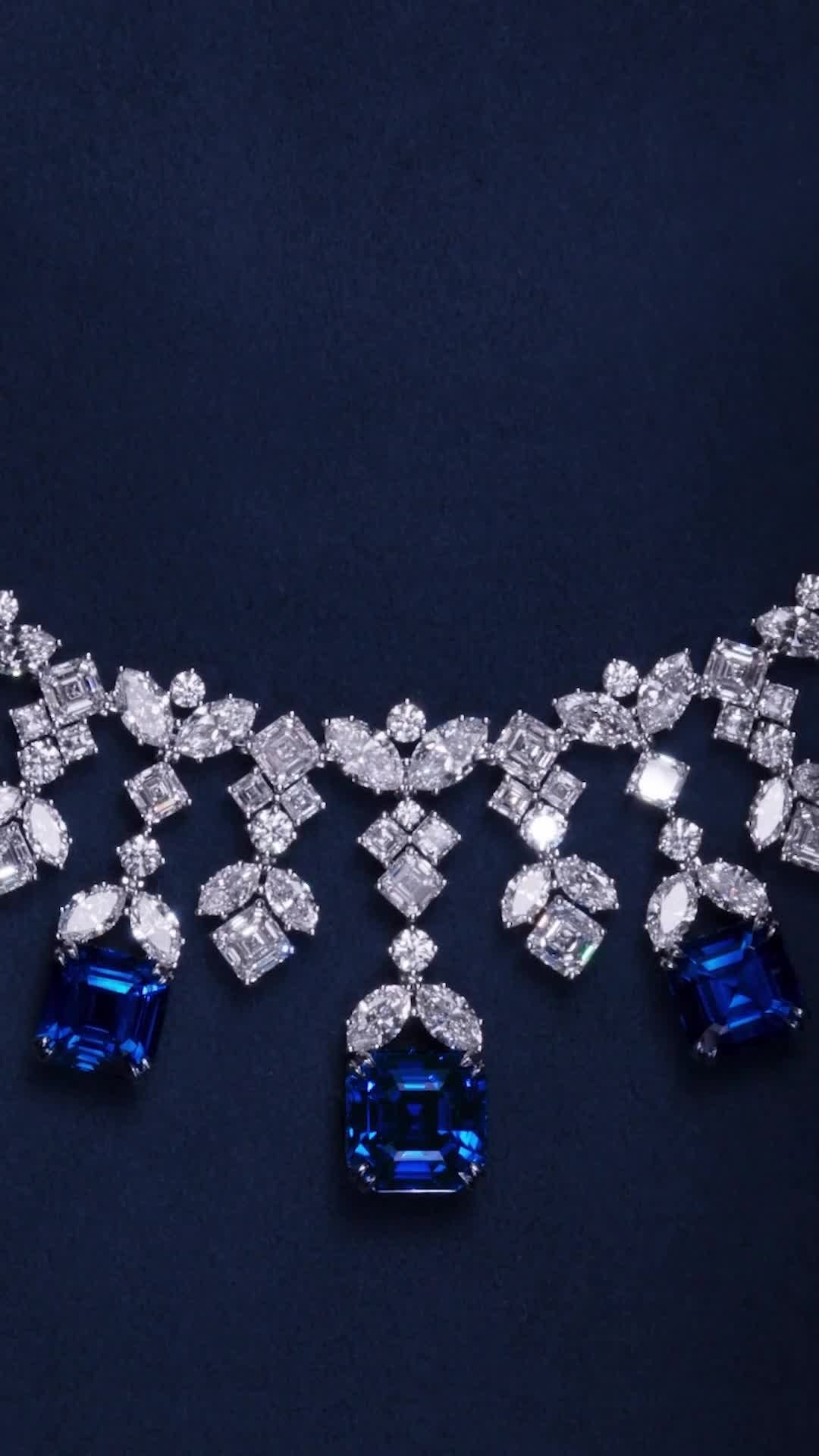The Story Hidden Within Harry Winston's 56-Carat Sapphire...  