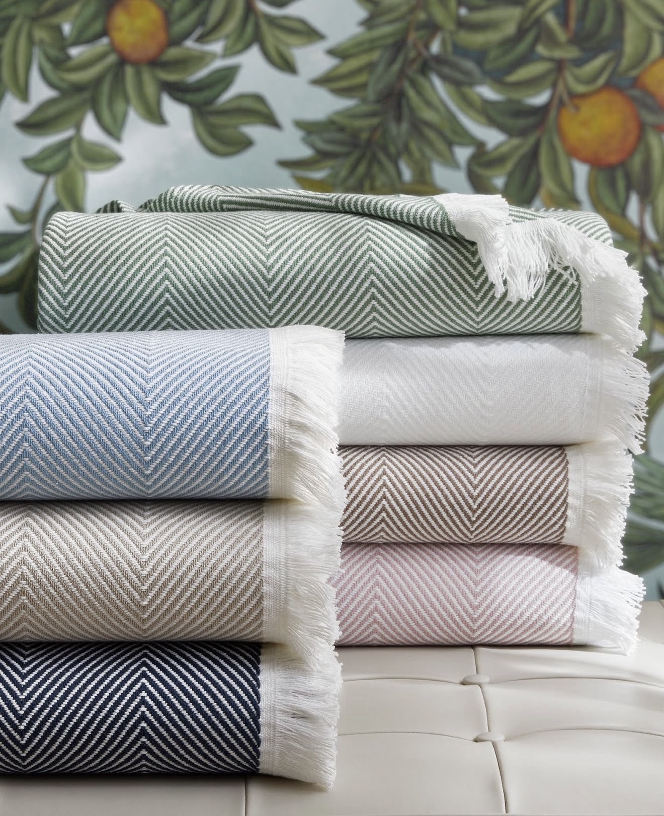 Matching Cashmere Throws