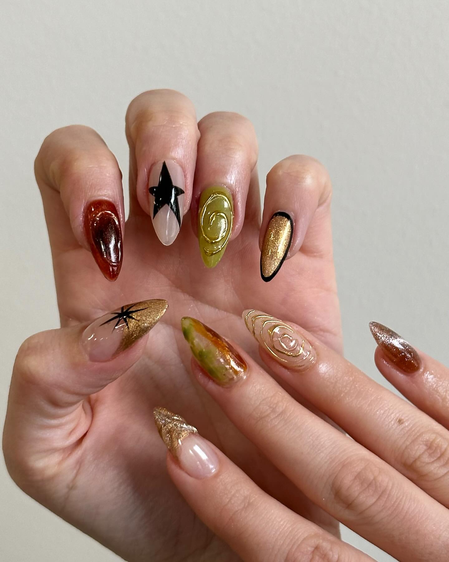 When Nails Become Tiny Canvases Hang Nguyen's Unique Approach...  