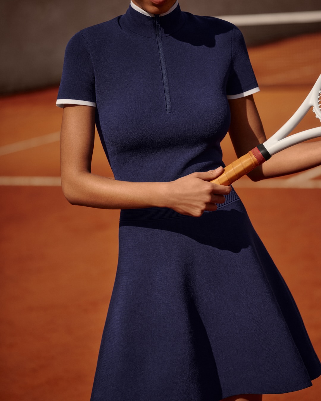 The Story Behind the RLX Knit Fit-and-Flare Dress...  