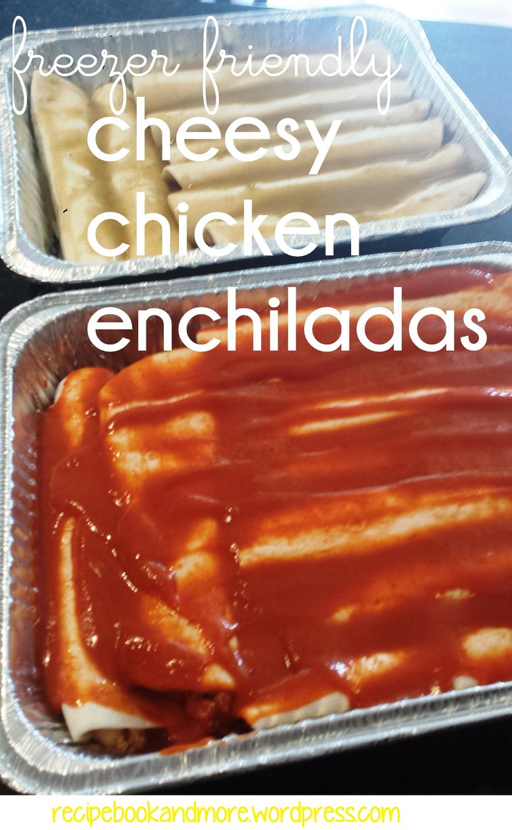 Cheesy Chicken Enchiladas
