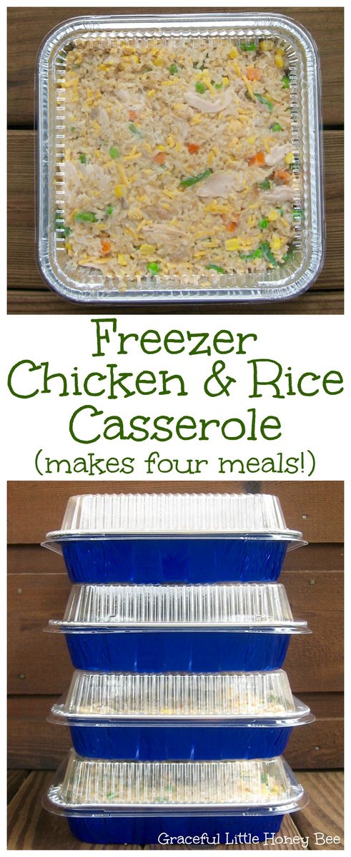 Easy Chicken and Rice Casserole