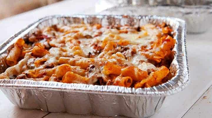 Freezer Baked Ziti