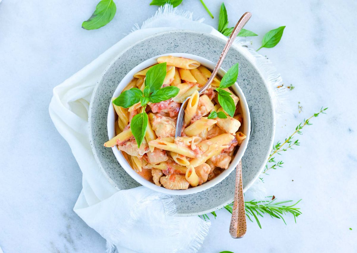 Garlic Chicken Pasta