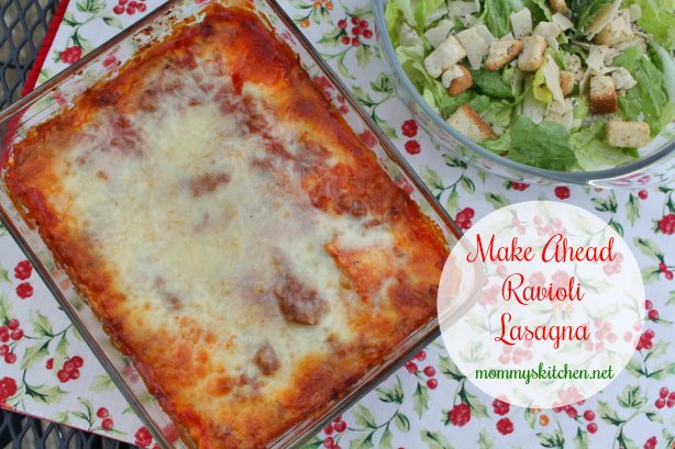 Easy Ravioli Lasagna