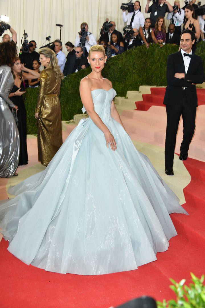 13. Claire Danes – Met Gala, 2016